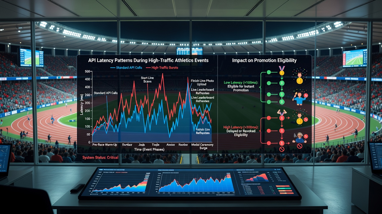Data flow diagrams illustrating latency impacts on bonus qualification timelines