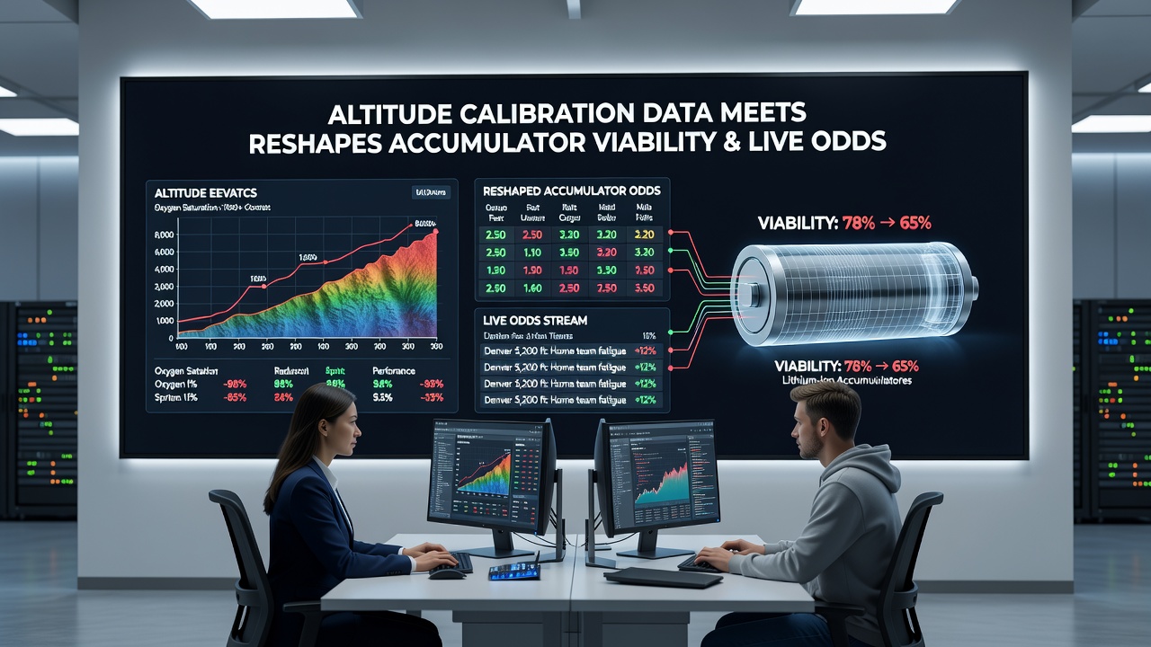 Live betting interface displaying altitude-adjusted odds during an athletics event